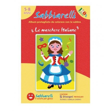 SABBIARELLI ALBUM - LE MASCHERE ITALIANE
