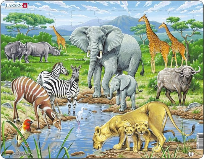 Maxi Puzzle  Savana Africana