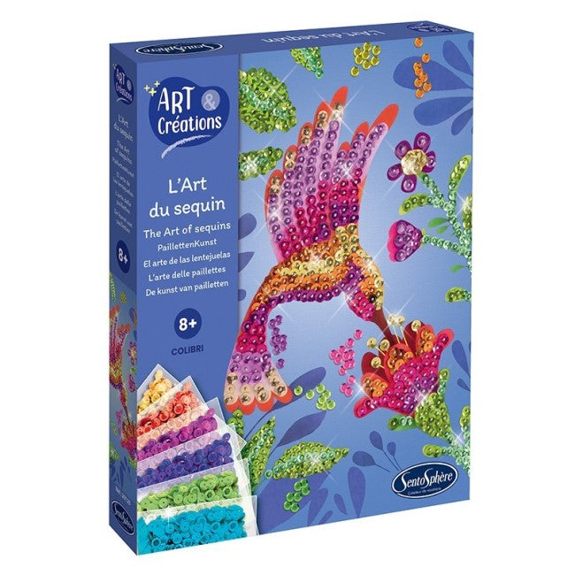 Art & Créations - Creazioni in Paillettes - Colibrì
