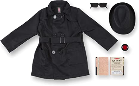 Costume da Investigatore/Spia Travestimento Il Prato dei Giochi