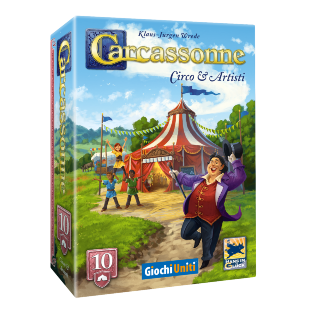 Carcassonne Revival: Circo e Artisti Espansione 10