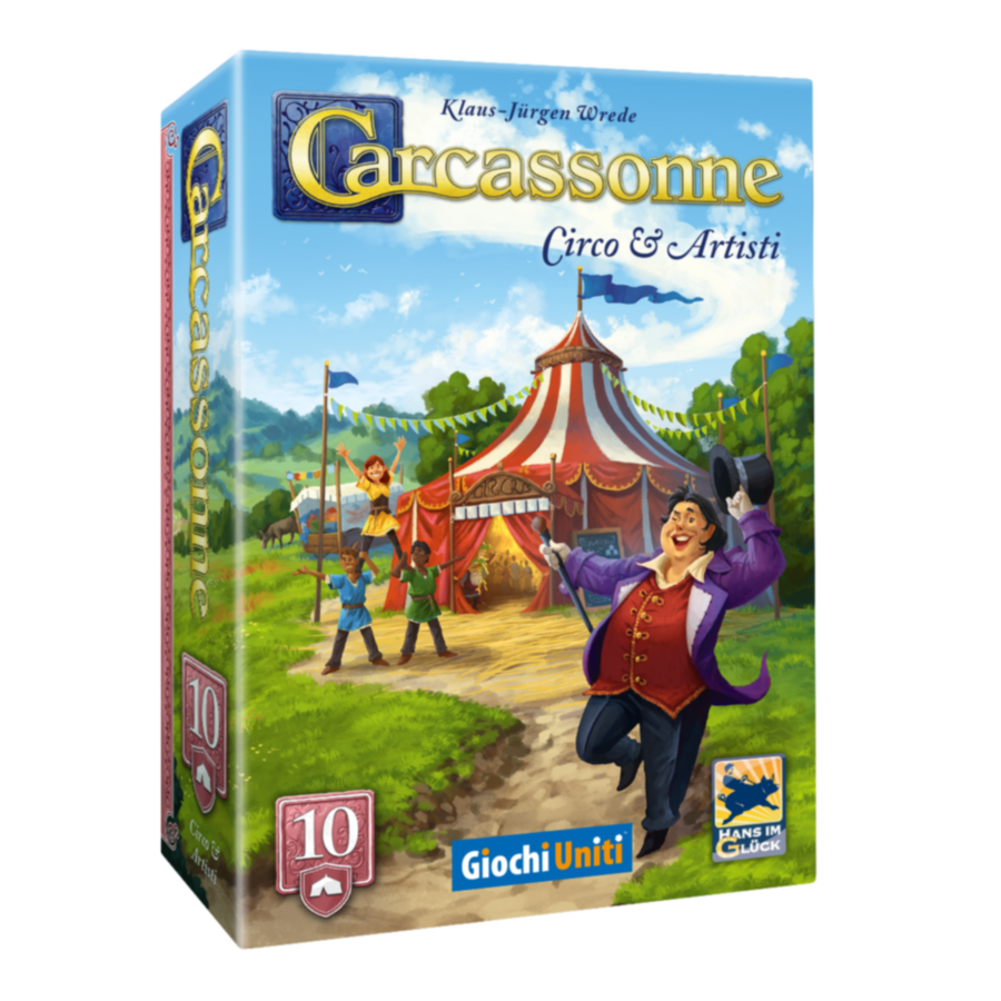 Carcassonne Revival: Circo e Artisti Espansione 10