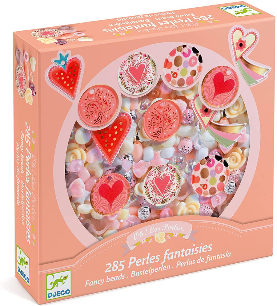 Fantasia di perle Djeco - Cuori