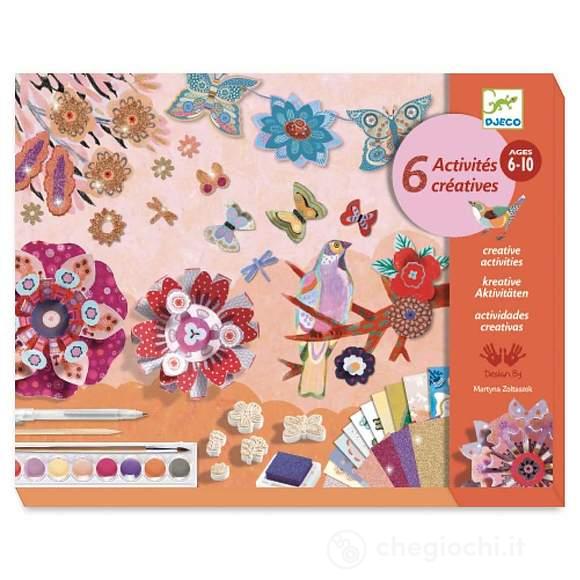 Multi Activity sets - Flower Box - fsc mix