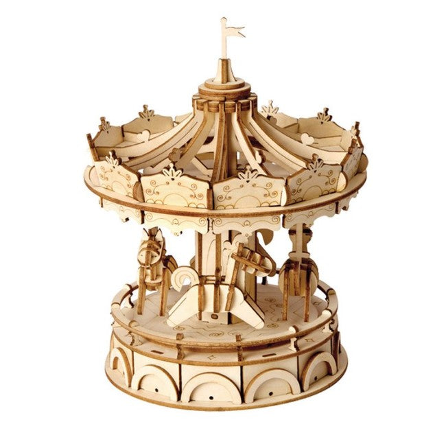 Giostra Puzzle 3D in Legno – Kit Modellismo Robotime