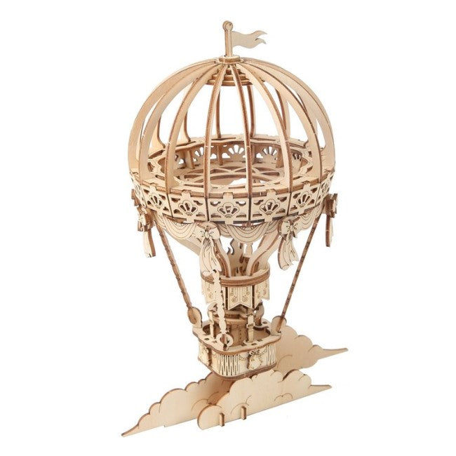 Mongolfiera Puzzle 3D in Legno – Kit Modellismo Robotime