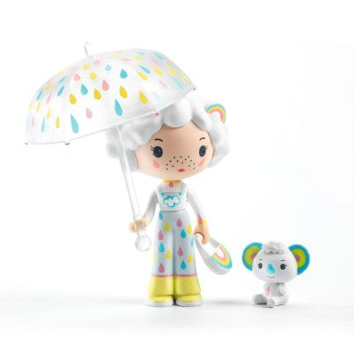 Tinyly Djeco Bamboline - Prunelle & Bianca