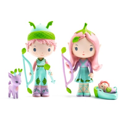 Tinyly Djeco Bamboline - Lily & Sylvestre