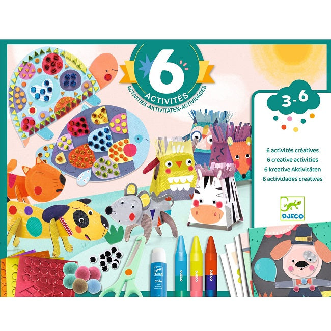 Kit multiattività -Gli animali e le loro case