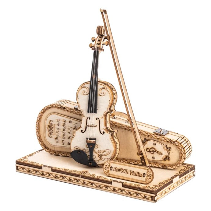 Violino Puzzle 3D in Legno – Kit Modellismo