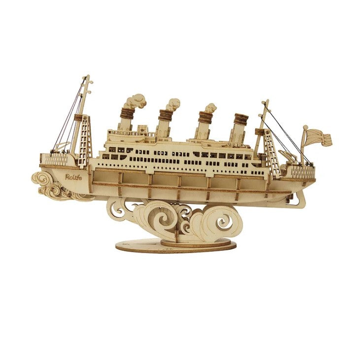 Nave da Crociera Puzzle 3D in Legno – Kit Modellismo Robotime