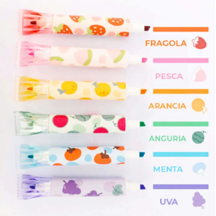 Evidenziatore alla frutta - Colori assortiti