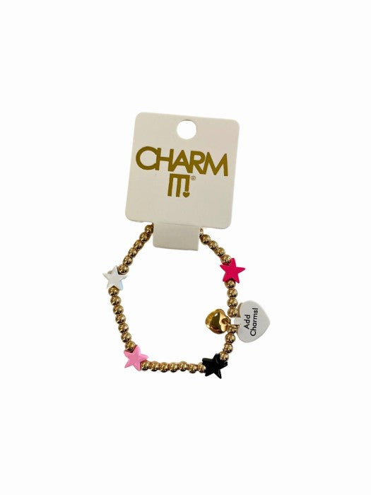 Charm It: Braccialetto elasticizzato stelle