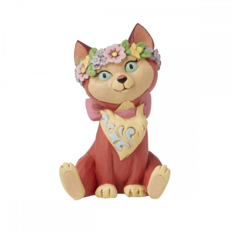 Dinah con corona di fiori - Alice nel paese delle meraviglie Disney Traditions