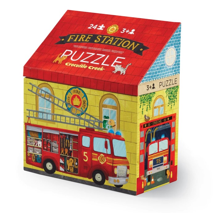 Caserma dei pompieri - Puzzle 24 pz