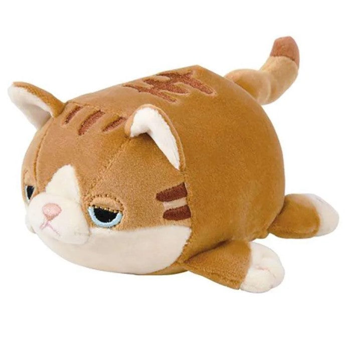 Peluche nemu nemu - Gatto marrone - 11 cm