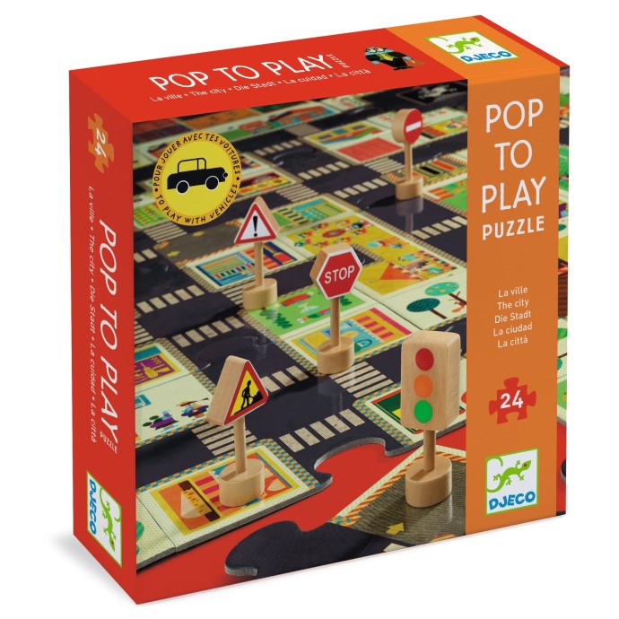 La Città - Puzzle Djeco 24 pz