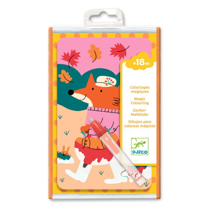 Colori magici ad acqua Djeco - 4 Stagioni Mini
