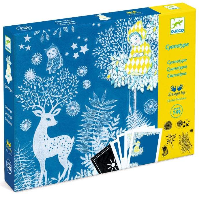 Kit creativo Cianotipia Djeco - Al chiaro di luna
