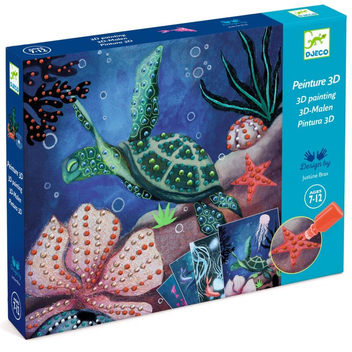 Kit creativo pittura Djeco - Abissi