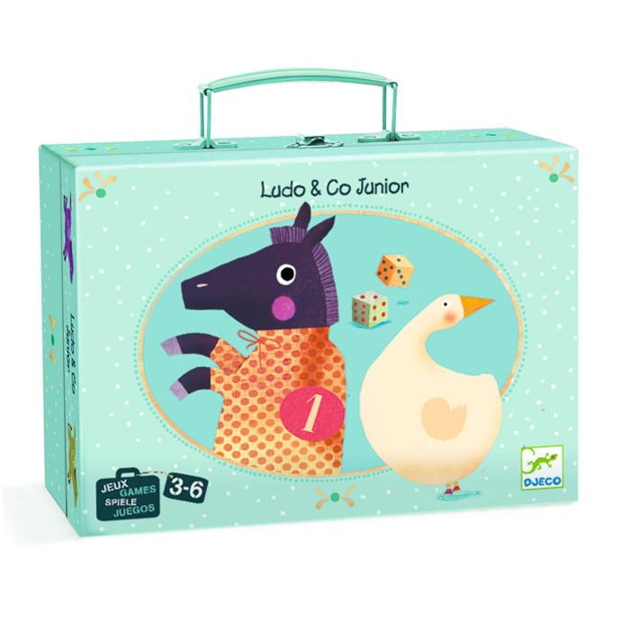 Giochi classici Djeco - Ludo & Co Junior