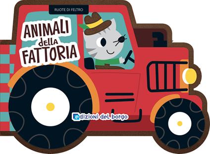 Animali della fattoria. Ruote di feltro.