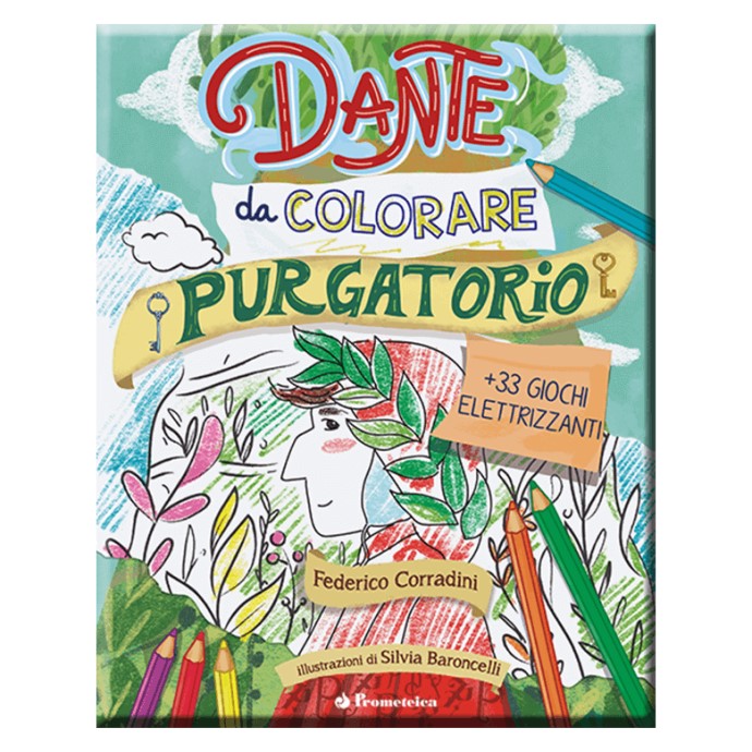 Dante da colorare - Purgatorio (con segnalibro)