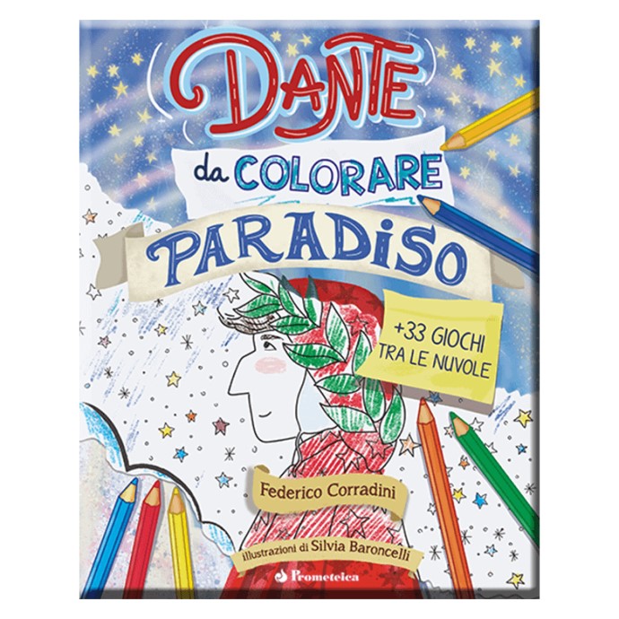 Dante da colorare - Paradiso (con segnalibro)