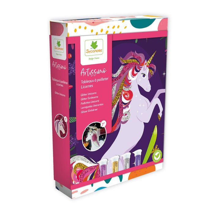 Kit creativo Glitter - Unicorni