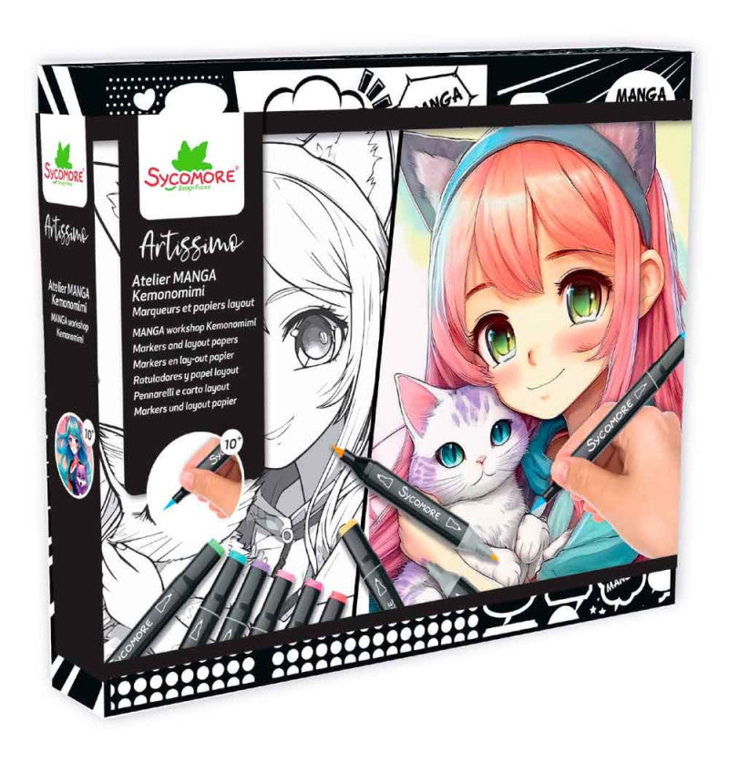 Laboratorio Manga Kemonomimi - Pennarelli e Carta layout - Artissimo