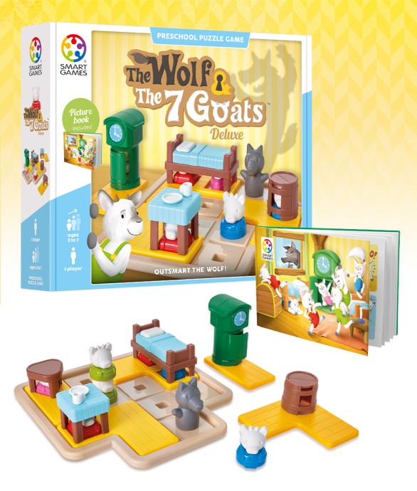 The Wolf and The 7 Goats - Smart Games