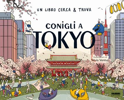 Conigli a Tokyo. Un libro cerca & trova.