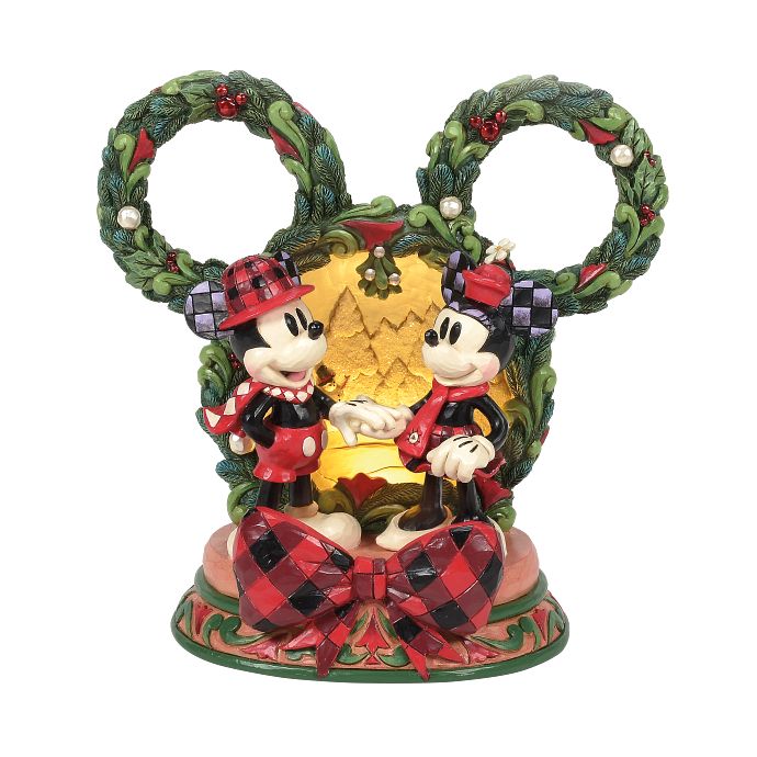 Topolino e Minnie - Diorama Led Disney Traditions