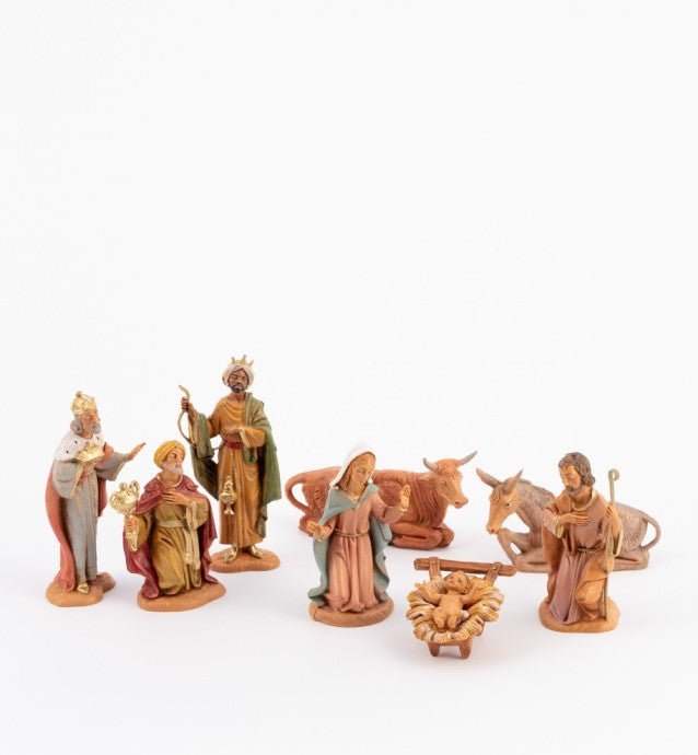 Natività Fontanini 8 pz 10 cm