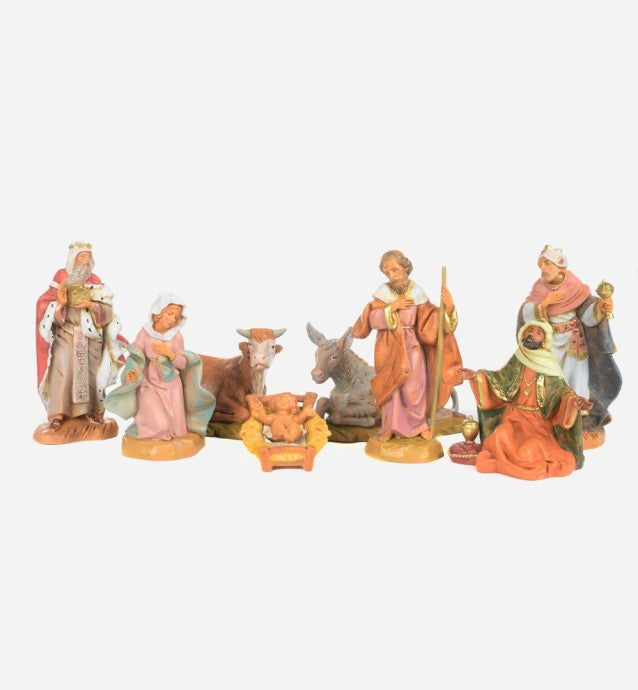 Natività Fontanini 8 pz 12 cm