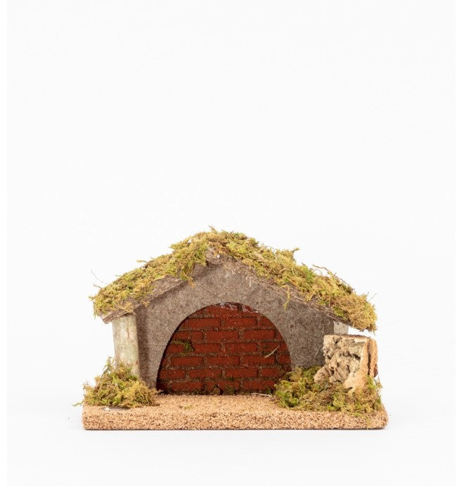 Capanna Presepe Fontanini 415 vuota 6,5 cm
