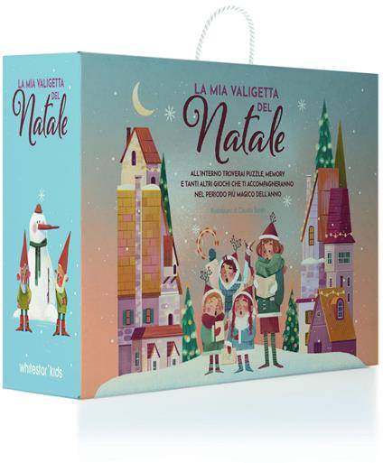 La mia valigetta del Natale. Ediz. a colori. Con gioco da tavolo. Con 20 Carte