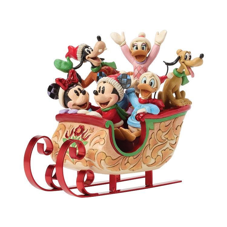 Topolino e i suoi amici Slitta - Natale Disney Traditions