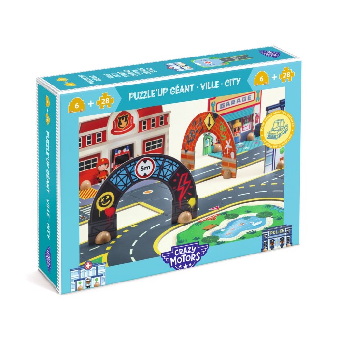 Puzzl'Up City - Puzzle gigante Città 33 pz