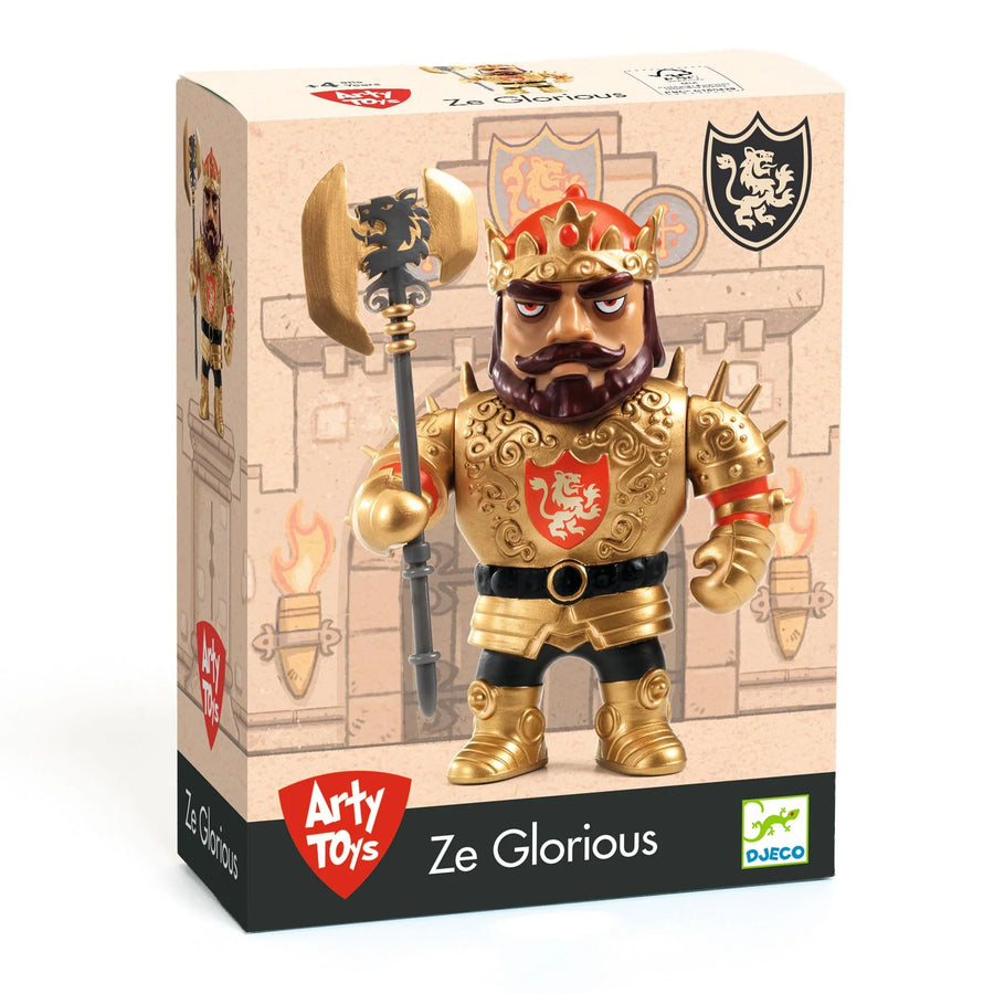 Ze Glorious -Personaggio cavaliere Arty Toys Djeco