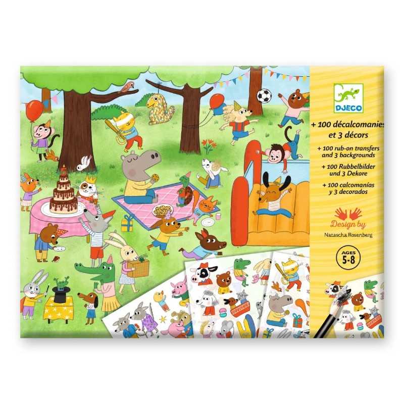 Party time! - Decalcomania Djeco