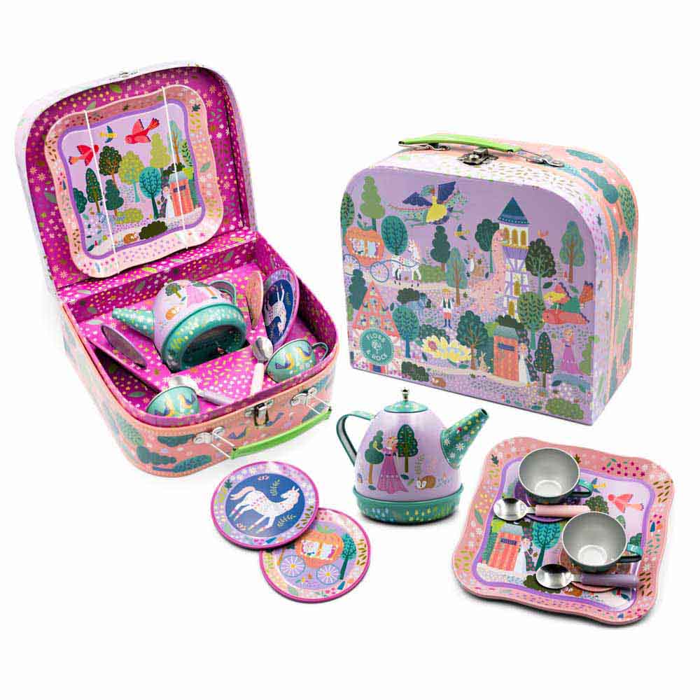 Floss e Rock - Tea and Kitchen Set Musical - Fairy Tale