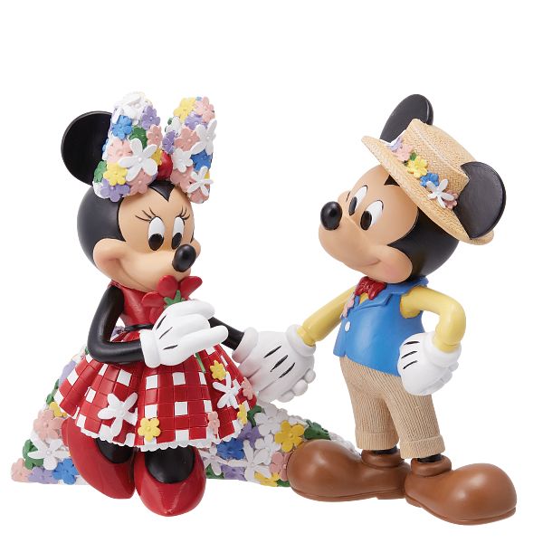 Topolino e Minnie Statuetta botanica - Disney Showcase