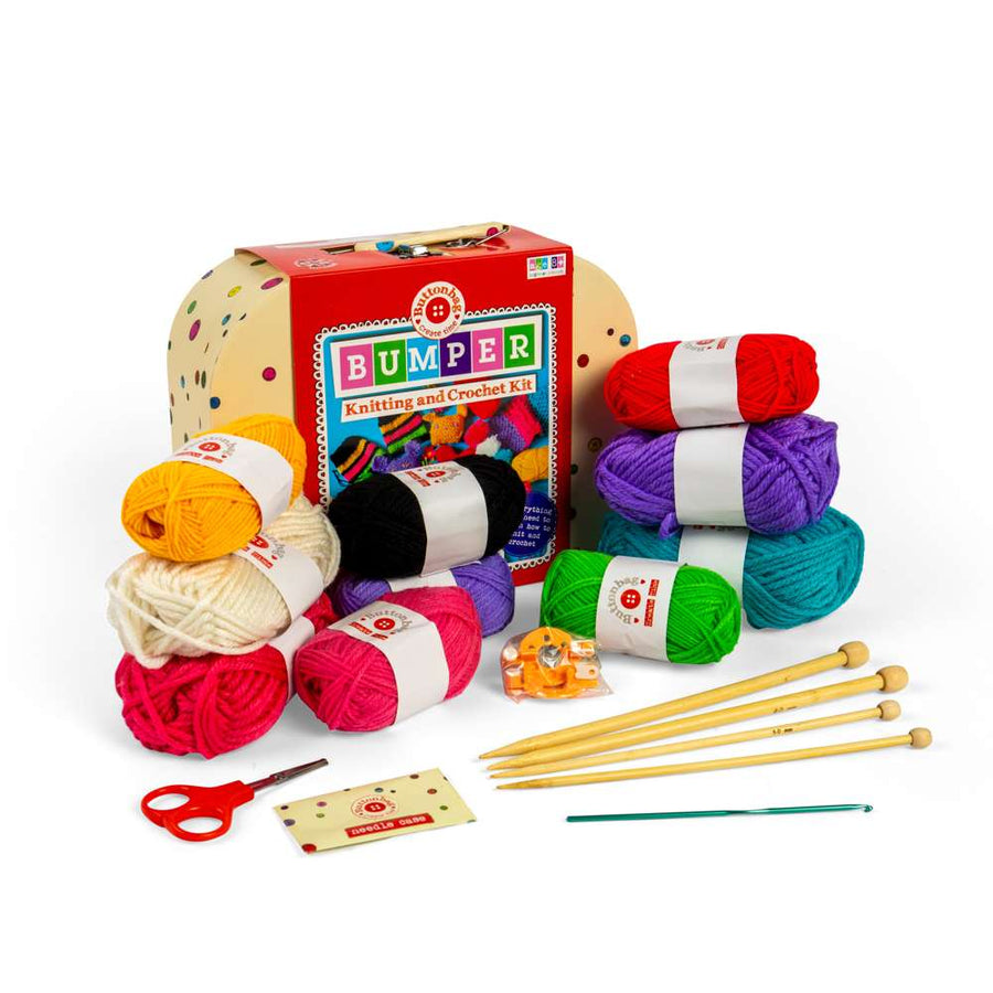 Set creativo per lavorare a maglia - Buttonbag