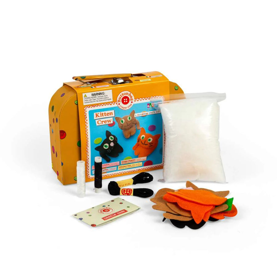 Set creativo 'I gattini' - Buttonbag