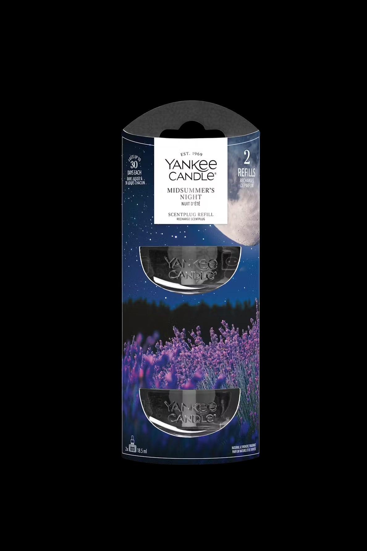 Yankee Candle ScentPlug Refill Midsummer's Night – Confezione da 2 Ricariche