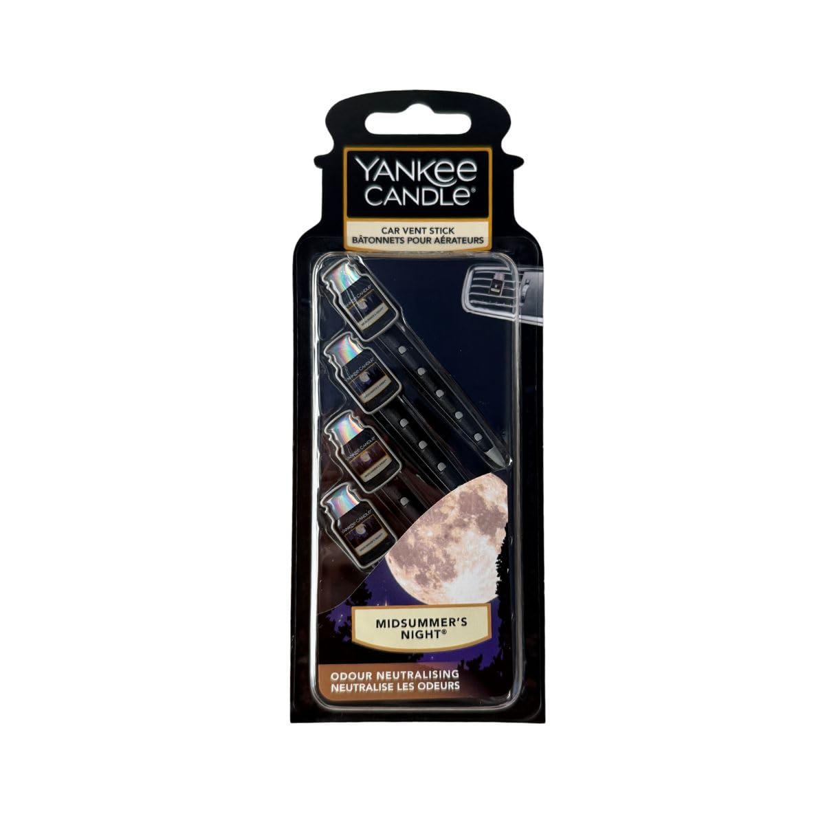 Yankee Candle® Car Jar Vent Stick Midsummer's Night