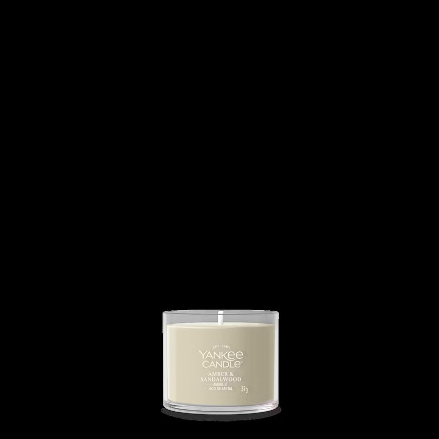 Yankee Candle Signature Votive – Amber & Sandalwood