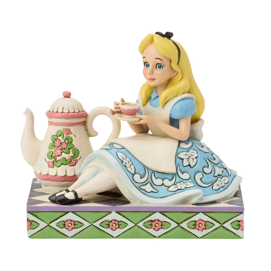 Alice nel Paese delle Meraviglie con Teiera - Disney Traditions