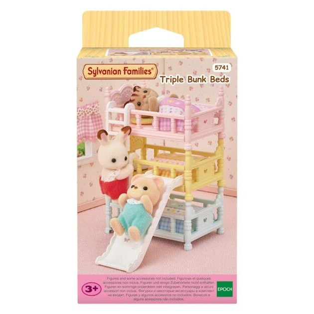 Sylvanian Family - Letto a castello triplo colorato
